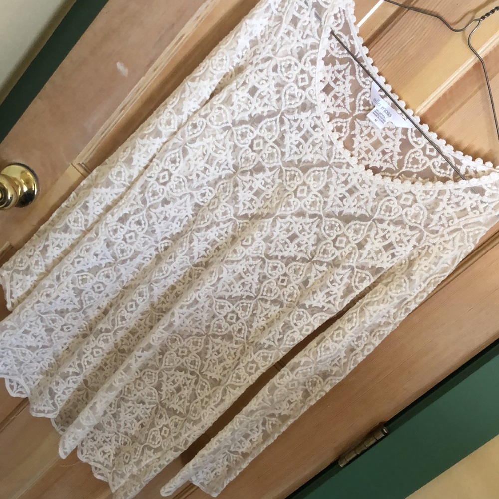 Swim cover up or sheer tunic